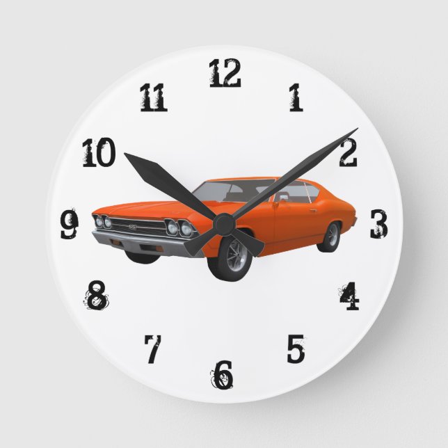 1969 Chevelle SS: Wall Clock (Front)