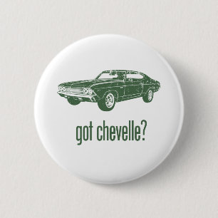1969 Chevrolet Chevelle 396 SS 2 Inch Round Button