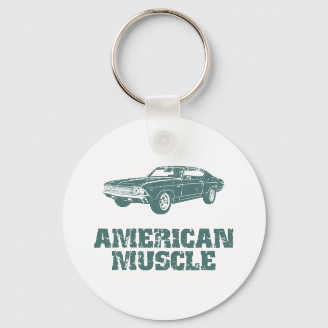 1969 Chevrolet Chevelle 396 SS Keychain (Front)