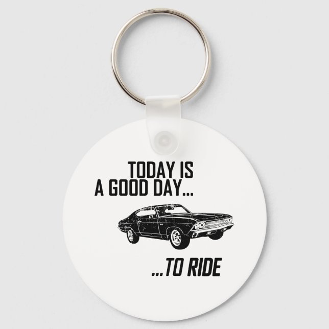 1969 Chevrolet Chevelle 396 SS Keychain (Front)