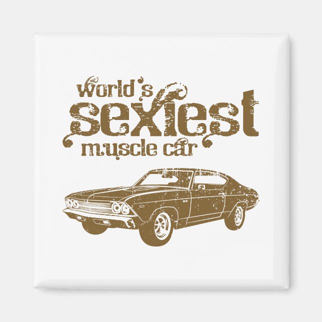 1969 Chevrolet Chevelle 396 SS Magnet (Front)