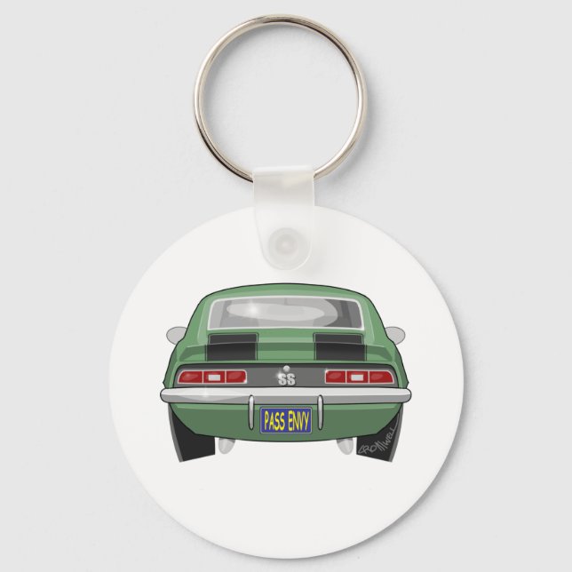 1969 Chevy Camero SS Keychain (Front)