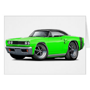 1969 Coronet RT Lime-Black Top Car