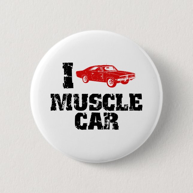 1969 Dodge Charger R/T SE 2 Inch Round Button (Front)