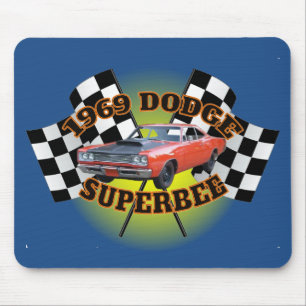 1969 Dodge Superbee Mouse Pad. Mouse Pad