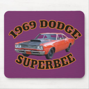 1969 Dodge Superbee Mouse Pad. Pad