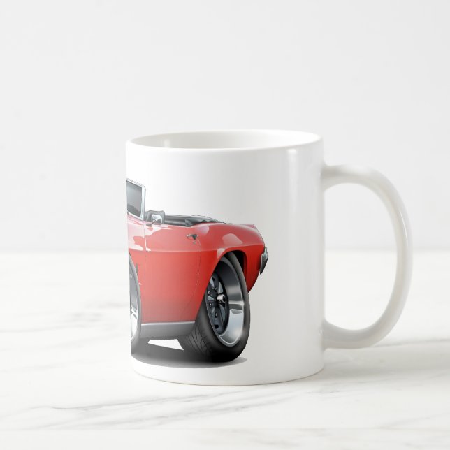 1969 Firebird Red Convertible Coffee Mug (Right)