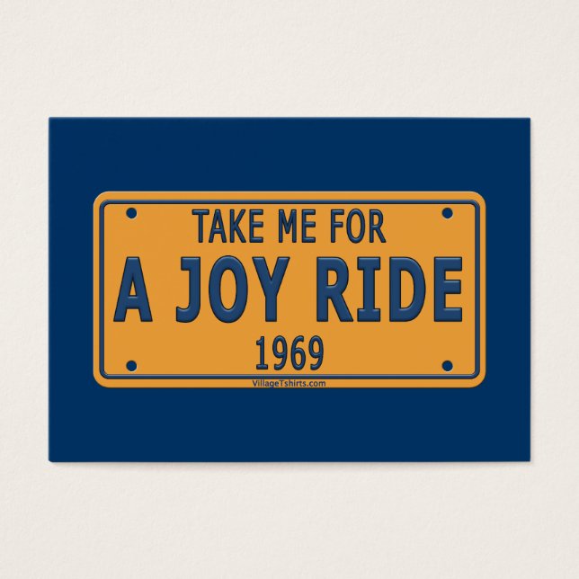 1969 Joy Ride Car (Front)