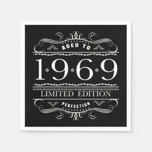1969 Limited Edition Birthday Napkin