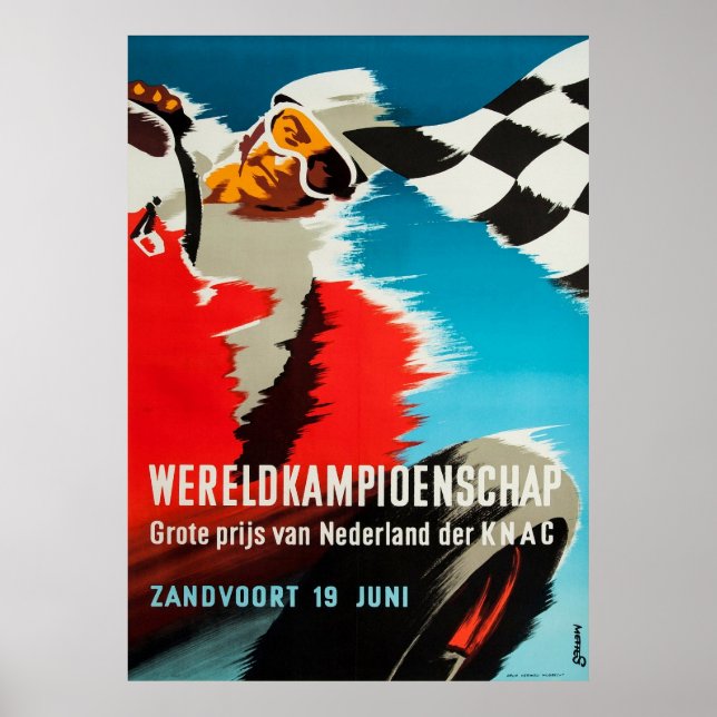 1969 Monaco grand prix Poster (Front)