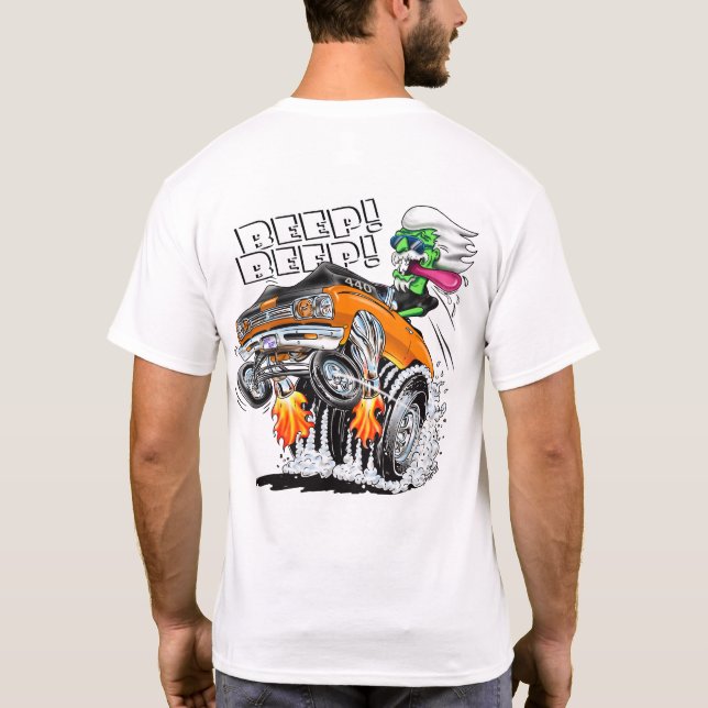 1969 Monster 440 Beep! Beep! T-Shirt (Back)