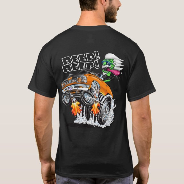 1969 Monster 440 Beep! Beep! T-Shirt (Back)