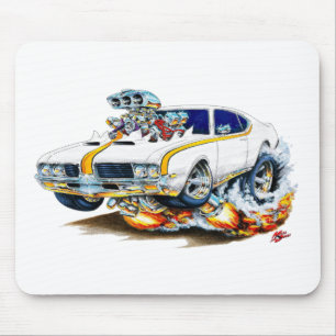 1969 Olds Cutlass Hurst Car Mouse Pad