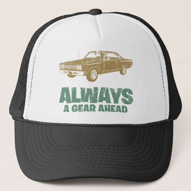 1969 Plymouth Road Runner Trucker Hat (Front)