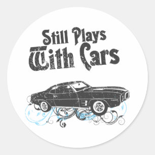 1969 Pontiac Firebird Classic Round Sticker