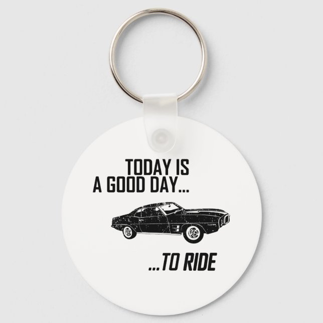1969 Pontiac Firebird Keychain (Front)