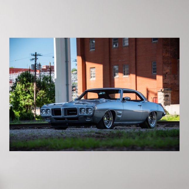 1969 Pro Touring Firebird Poster (Front)