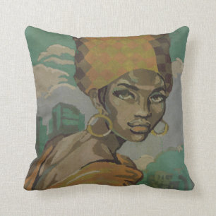 1969 Soul Sisters WonderWrap Throw Pillow