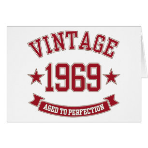 1969 Vintage Aged To Perfection