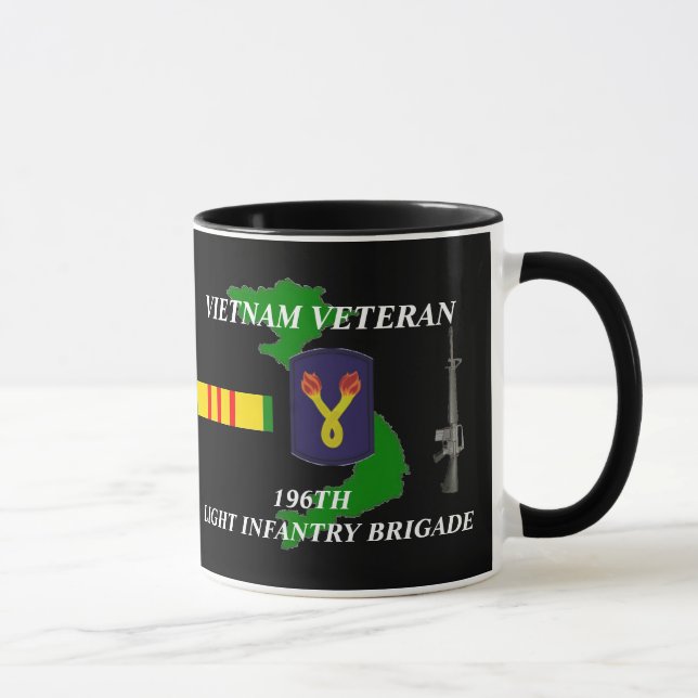 196th Light Infantry Brigade Viet Vet Coffee Mugs (Right)