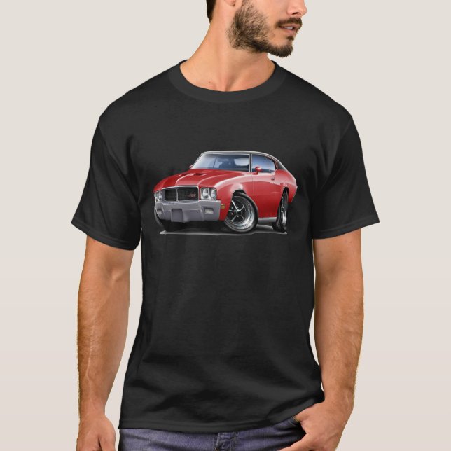 1970-72 Buick GS Red Black Top Car (Front)