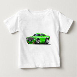 1970-72 Challenger Green Car Baby T-Shirt