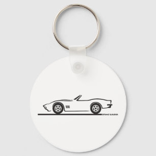 1970-72 Corvette Convertible Keychain