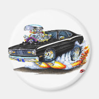 1970-74 Plymouth Duster Black Car