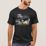 1970-74 Plymouth Duster Black Car T-Shirt<br><div class="desc">Basic Dark T-Shirt Template</div>