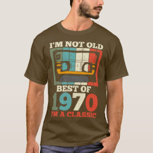 1970 Birthday Cassette Tape Retro 3 T-Shirt