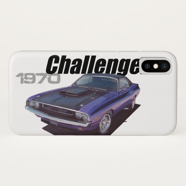 1970 Challenger Case-Mate iPhone Case (Back (Horizontal))