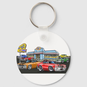 1970 Chevelle Diner Keychain