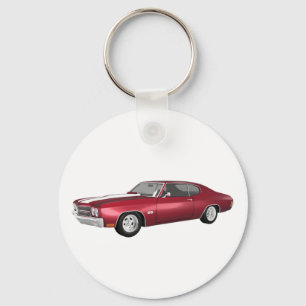 1970 Chevelle SS: Candy Apple Finish: Keychain