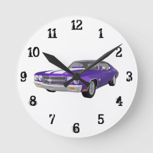 1970 Chevelle SS : Horloge murale