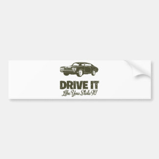 1970 Chevrolet Chevelle SS 454 Bumper Sticker