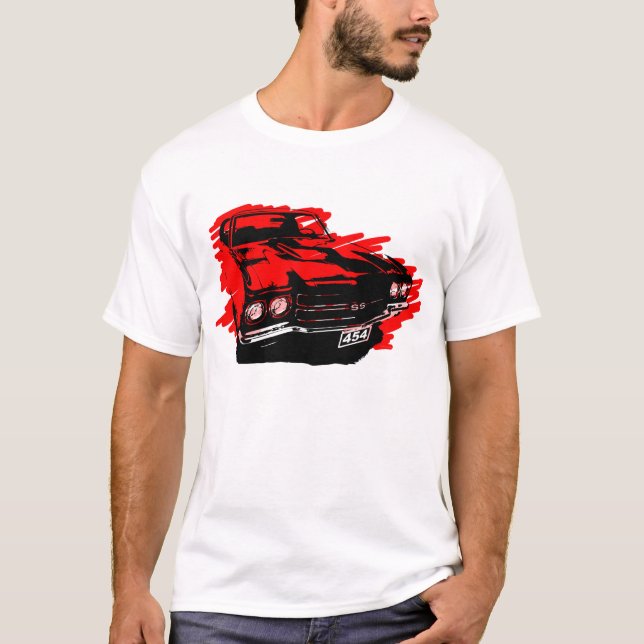 1970 Chevrolet Chevelle SS Car Tshirt (Front)