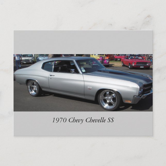 1970 Chevy Chevelle SS Postcard (Front)
