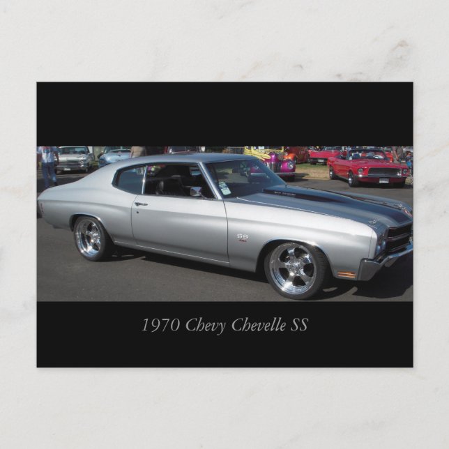 1970 Chevy Chevelle SS Postcard (Front)