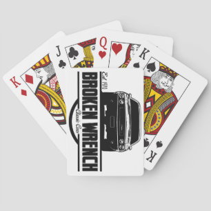 1970 Dodge Challenger Service Shop Playing Cards