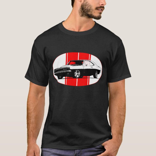 1970 Dodge Charger Car Tshirt (Front)