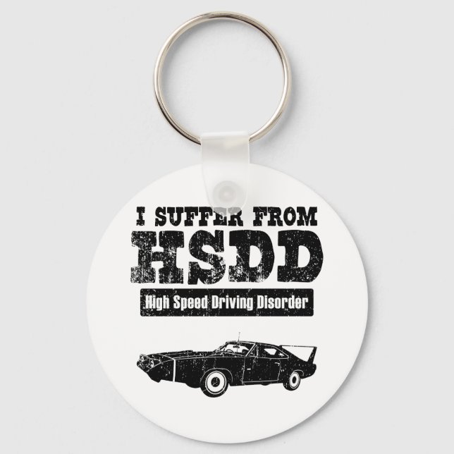 1970 Dodge Charger Daytona Hemi Keychain (Front)