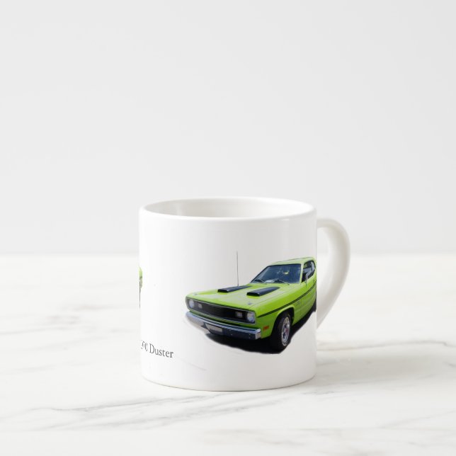 1970 Duster espresso mug (Front Right)