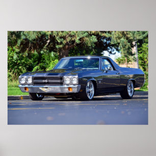 1970 El Camino SS 396 Poster