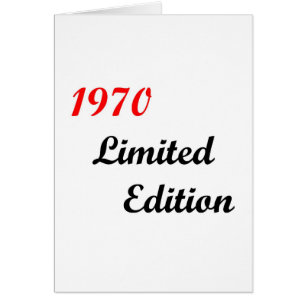 1970 Limited Edition