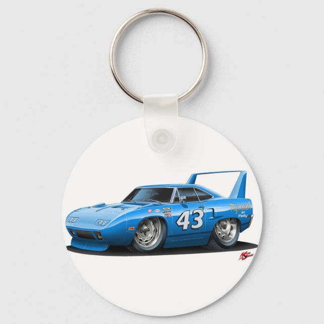 1970 Nascar Superbird Petty Keychain (Front)