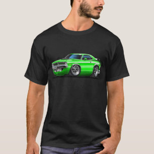 1970 Plymouth Cuda Green Car T-Shirt