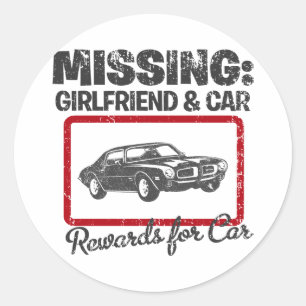 1970 Pontiac Firebird 400 Ram Air Classic Round Sticker