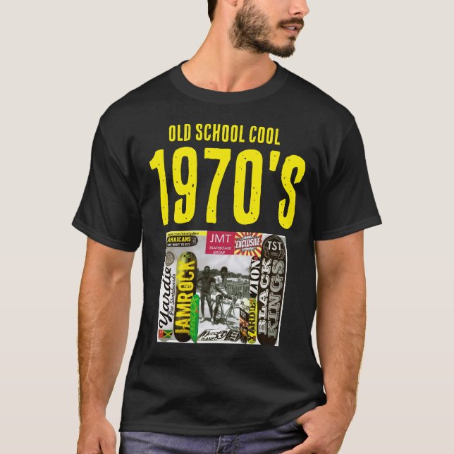 1970 S  COOL  Basic Dark T-Shirt (Front)