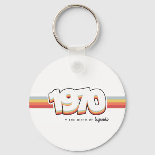 1970 The birth of legends Keychain