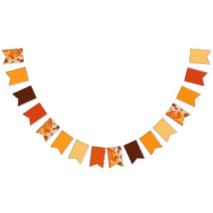 1970er retro Blumen Gartenparty Bunting Flags